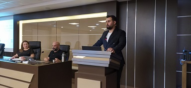 Kilis organize sanayi bölge müdürlüğü semineri Kilis ticaret odası toplantı salonunda yapildi